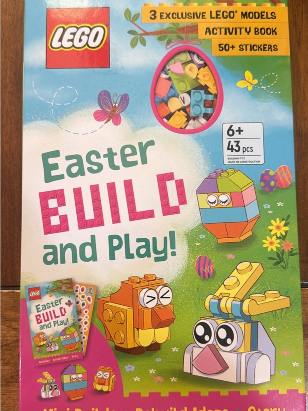 Lego Easter Build and Play! — Yellow, Pink, Blue, Green, Orange, White